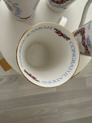 Wedgwood / Royal Kendal juhlamukit Andrew & Sarah / 4 kpl