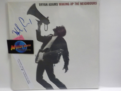 BRYAN ADAMS WAKING UP THE ... EX+/EX+ 2LP+ Curry NIMMARI