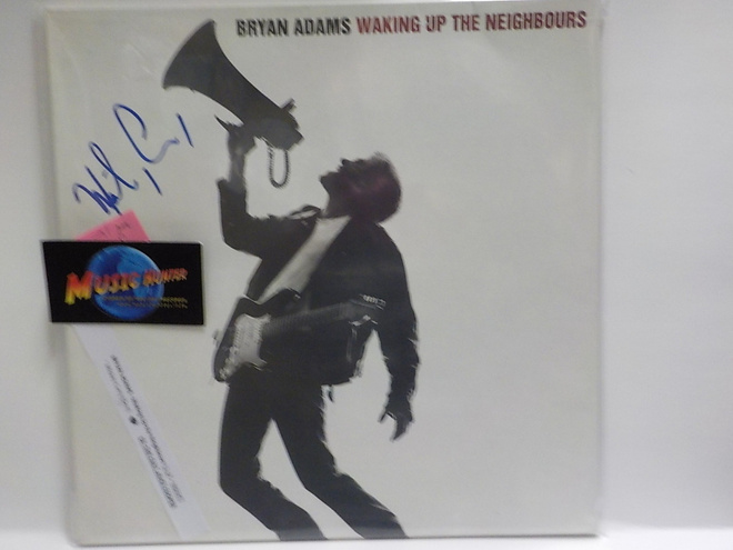 BRYAN ADAMS WAKING UP THE ... EX+/EX+ 2LP+ Curry NIMMARI