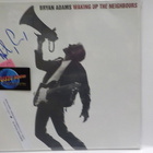 BRYAN ADAMS WAKING UP THE ... EX+/EX+ 2LP+ Curry NIMMARI - pikkukuva 1