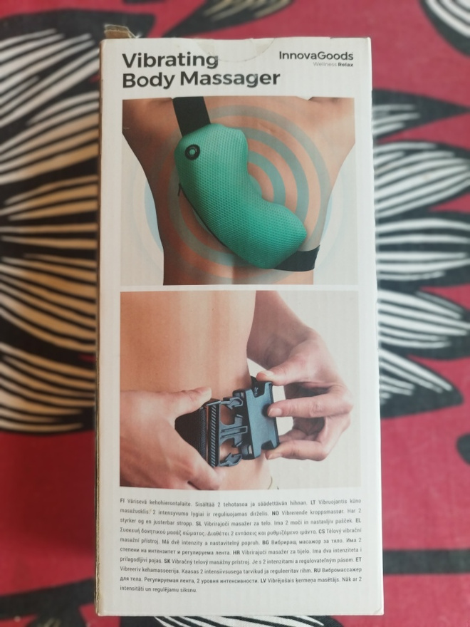 innovagoods vibrating body massager -hieromalaite