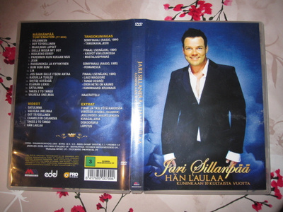 Jari Sillanpää Hän Laulaa Kuninkaan 10 Kultaista Vuotta DVD