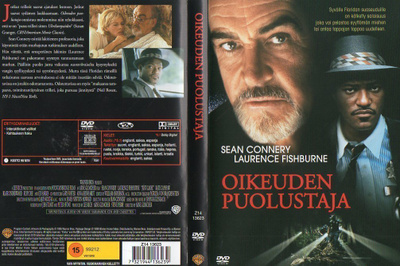 Oikeuden Puolustaja (10 000) k -FI- suomik. DVD sean conner