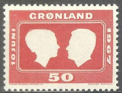 (SA0015) GREENLAND 1967. Wedding of Crown Princess Margrethe