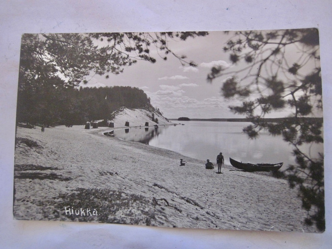 VANHA Valokuva Sotkamu Vuokatti Hiukka 1930-l