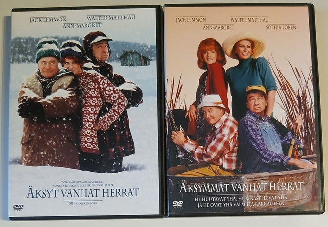 DVD Äksyt & Äksymmät vanhat herrat