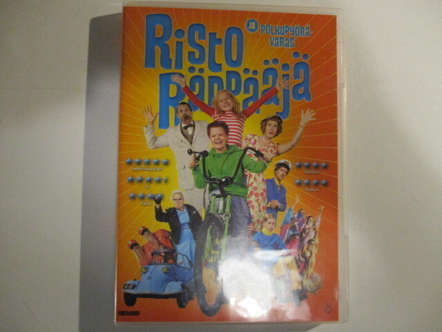 DVD RISTO RÄPPÄÄJÄ POLKUPYÖRÄVARAS