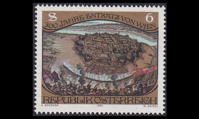 Itävalta 1750 ** Wienin taistelu 300v (1983)