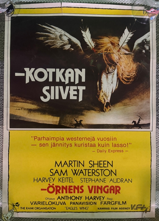 ELOKUVAJULISTE KOTKAN SIIVET / EAGLE'S WINGS