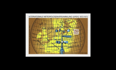 DDR 1745BL34 ** Meteorologia (1972)
