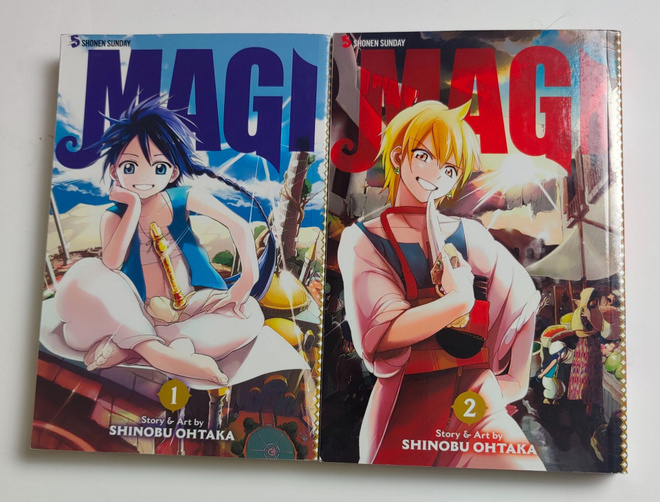 Magi: The Labyrinth of Magic, Vol. 1 & 2