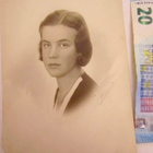 VANHA Valokuva Viulisti Anja Ignatius 1920-l - pikkukuva 1