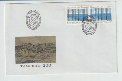 ERIKOISLEIMA ,1.10.1979 TAMPEREEN FILATELISTISEURA , Tampere