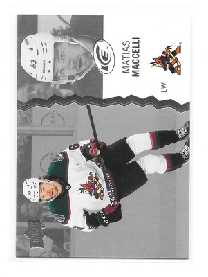 2023-24 UD Ice Hockey #66 Matias Maccelli