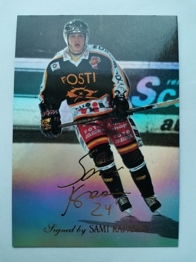 95-96 Sisu Limited Signed & Sealed #1/9 Sami Kapanen