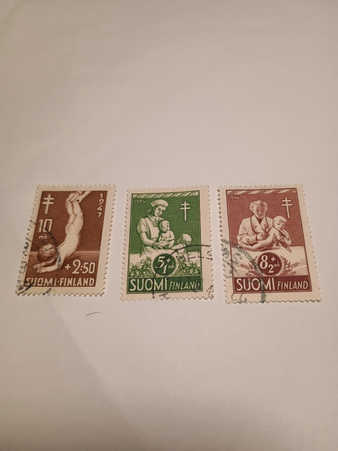 1947 Tuberkuloosi postimerkit