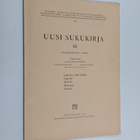 Uusi sukukirja III : ensimmäinen vihko - pikkukuva 1