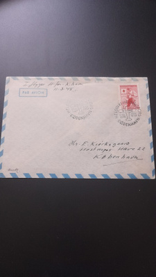 Ensilento 11.3.1948 Helsinki-Kööpenhamina