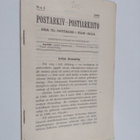 Postarkiv - postiarkisto 4/1909 : bihang till poststyrels... - pikkukuva 1