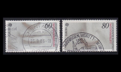 Saksa 1278-9 o Europa luonnonsuojelu (1986)