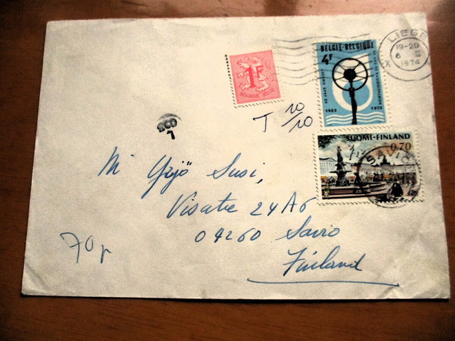 1974 Belgia lunastuskuori Saviolle