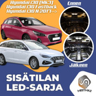 Hyundai i30 (MK3) Sisätilan LED-sarja 11-osainen - pikkukuva 1