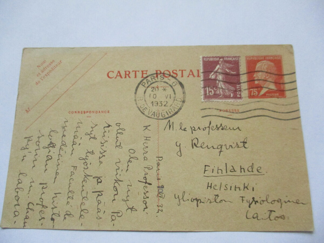1932 Ranska ehiö Suomeen