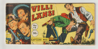 Villi Länsi 15/1960 Kapteeni Miki - Verta Raiteilla