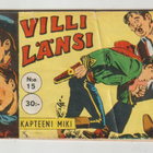 Villi Länsi 15/1960 Kapteeni Miki - Verta Raiteilla - pikkukuva 1