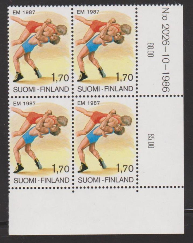 1988 Painin EM 1987 ** nro 4-lö Lape 1011