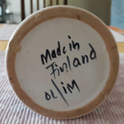 Kupittaan Savi Maljakko Orvokki Laine - pikkukuva 2