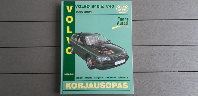 Volvo S40 & V40 1996-2004 Korjausopas (Alfamer S183, 2005)