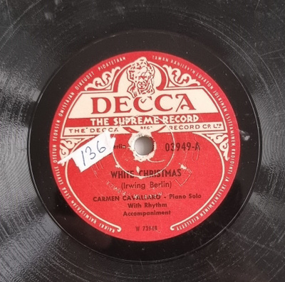 Savikiekko 1947 - Carmen Cavallero - Decca 03949
