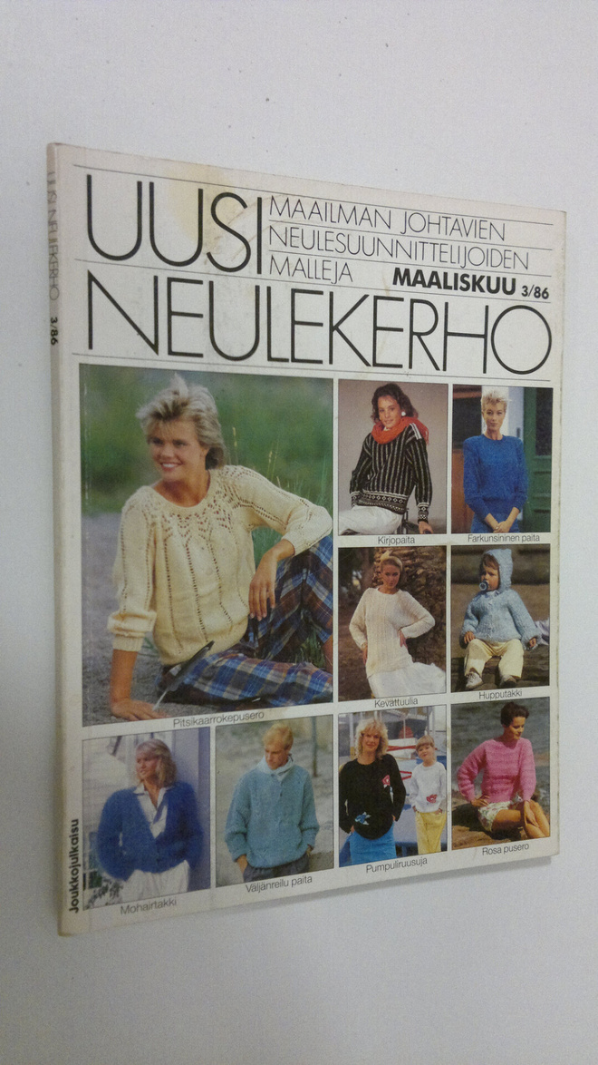Uusi neulekerho 3/86 (Maaliskuu)