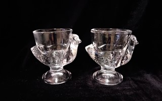 2 x munakuppi Kananen Luminarc