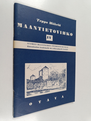 Teppo Mäkelä : Maantietovihko 4 : Suomen maantiedon täyde...