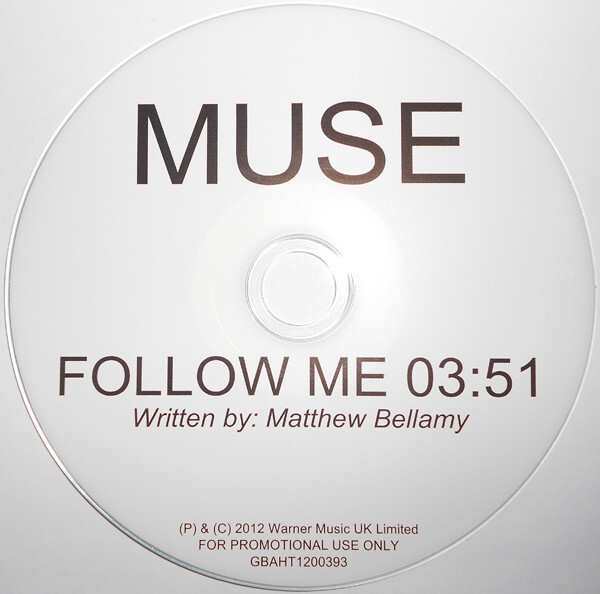 Muse – Follow Me Promo CD