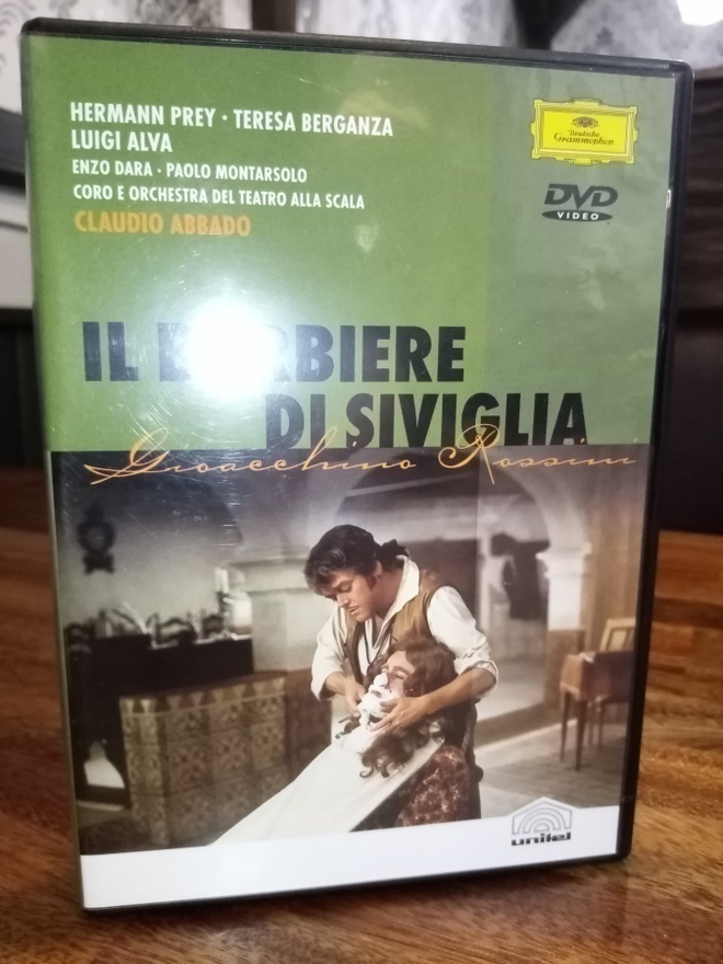 DVD IL BARBIERE DI SIVIGLIA ( SIS POSTIKULU)