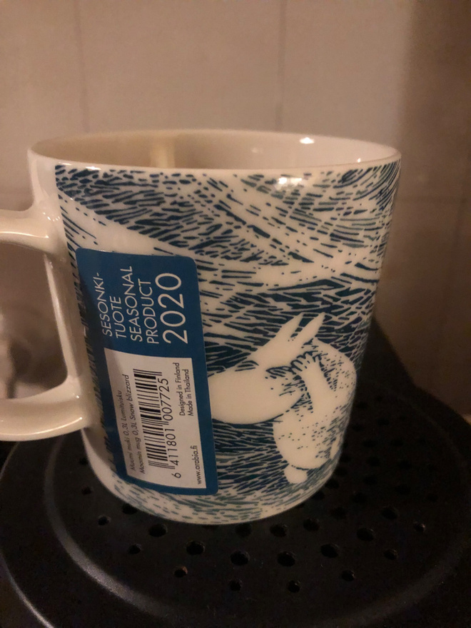Muumimuki talvi 2020 Lumituisku
