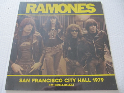 Ramones San Francisco City Hall 1979 FM Broadcast LP
