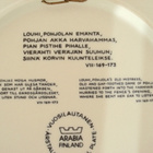 ARABIA KALEVALA vuosi- seinälautanen 1988, Raija Uosikkinen - pikkukuva 3