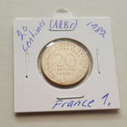 Ranska 20 centimes (AlBr), 1982 n°1 - pikkukuva 1