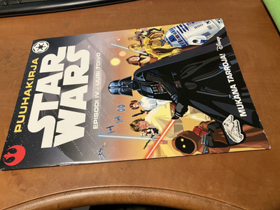 STAR WARS PUUHAKIRJA EPISODI 4 HYVÄ