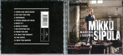 MIKKO SIPOLA . CD-LEVY . MAKING A SOUND