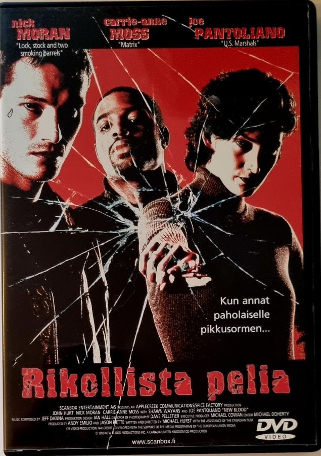RIKOLLISTA PELIÄ DVD