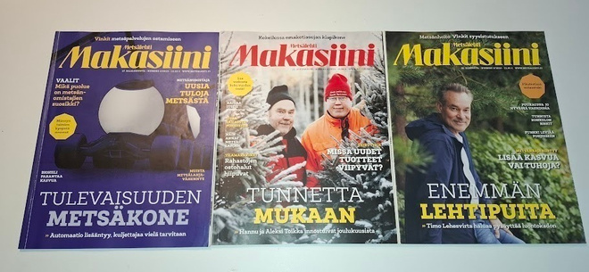 Metsälehti Makasiini/Aarre lehti (valikoima)