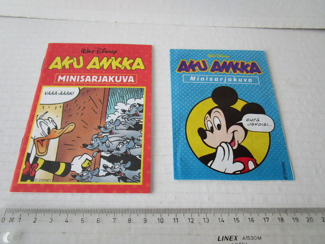 Aku Ankka minisarjakuvat, 2kpl
