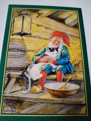 Joulu kortti,kulkematon.