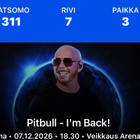 2 vierekkäistä lippua Pitbull 7.12 - pikkukuva 1