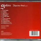 cd, Shakira - Fujacion Oral vol. 1 [rock, latin, pop] - pikkukuva 2